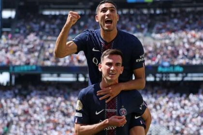 باريس سان جيرمان يستعيد حكيمي وديمبيلي قبل نهائي دوري أبطال أوروبا أمام أرسنال