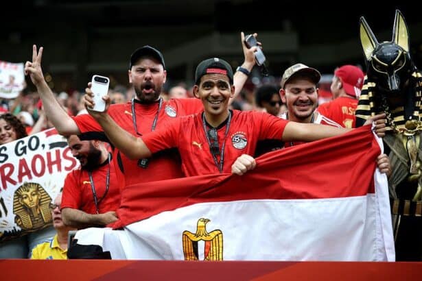 احتفالات جماهير مصر تتواصل بعد الفوز التاريخي على نيوزيلندا