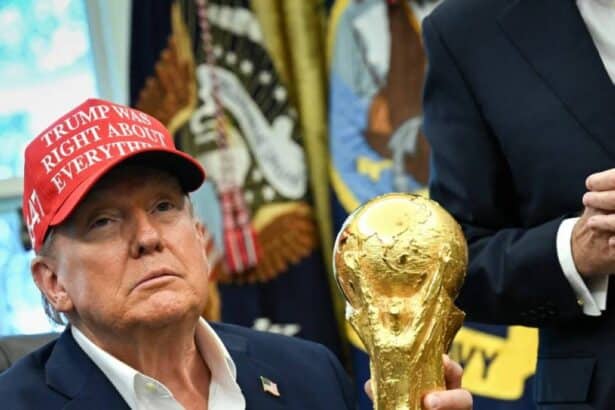 إنفانتينو: ترامب سيسلم كأس العالم لبطل مونديال 2026