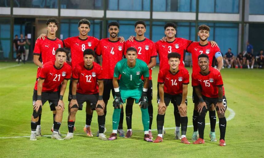 منتخب الشباب المصري يهزم الأردن بهدفين في ودية 6 أكتوبر