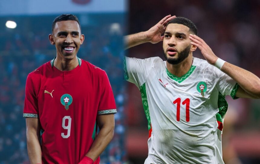 لاعبو منتخب المغرب قبل مباراة فرنسا في ربع نهائي كأس العالم 2026