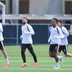 محمد صلاح يشارك في مران منتخب مصر استعدادًا لمواجهة أستراليا