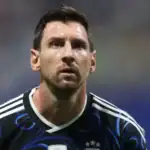 ليونيل ميسي يحتفل بتأهل الأرجنتين إلى نهائي كأس العالم 2026