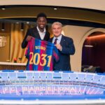 برشلونة يقدم موهبته الجديدة جيسي بيسيو رسميًا.. ورسالة فليك تشعل حماس اللاعب
