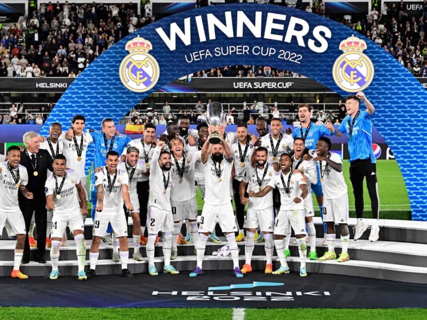 ريال مدريد يتربع على عرش السوبر الأوروبي قبل قمة باريس وأستون فيلا