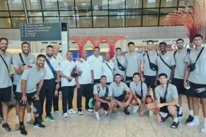 بعثة فريق رجال الكرة الطائرة بالزمالك تصل من الإمارات منتصف الليل