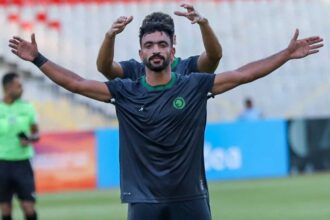 محمد صبري يبهر الجميع بهدف خارق من منتصف الملعب في مرمى بترول أسيوط