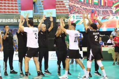 منتخب الطائرة يواجه المغرب في ثاني لقاءاته بأمم أفريقيا بتونس
