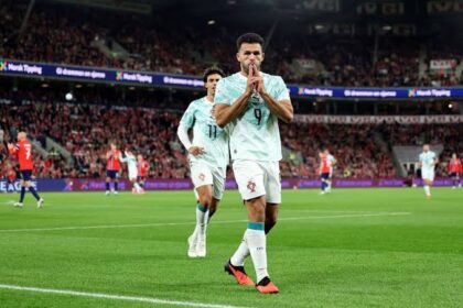 البرتغال تتغلب على النرويج في دوري الأمم الأوروبية