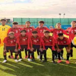 لاعبو منتخب مصر للناشئين مواليد 2011 خلال منافسات كأس العالم تحت 15 عامًا