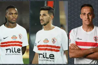 محمود تريزيجيه برفقة إبراهيم فايق خلال حفل جوائز ذا بيست