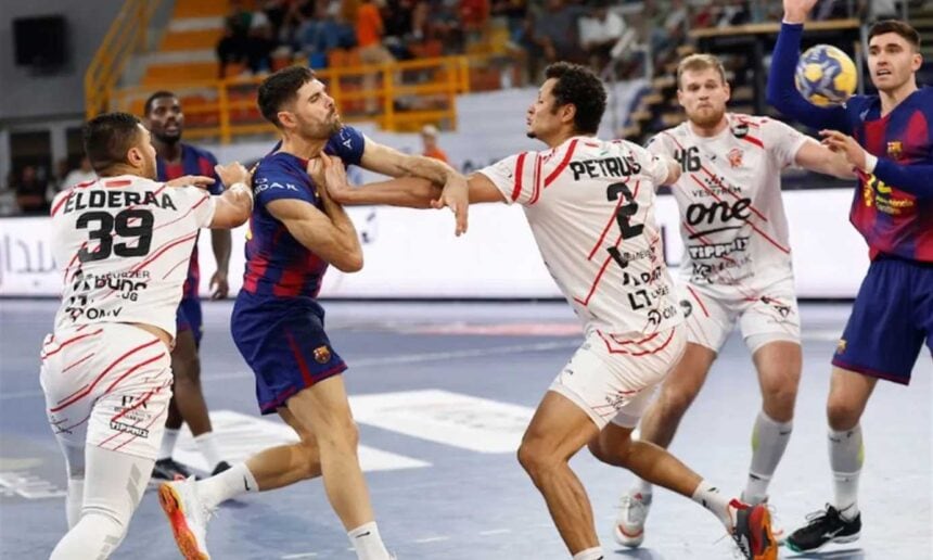 فيزبريم بطلا لكأس العالم للأندية لكرة اليد بفوزه على برشلونة