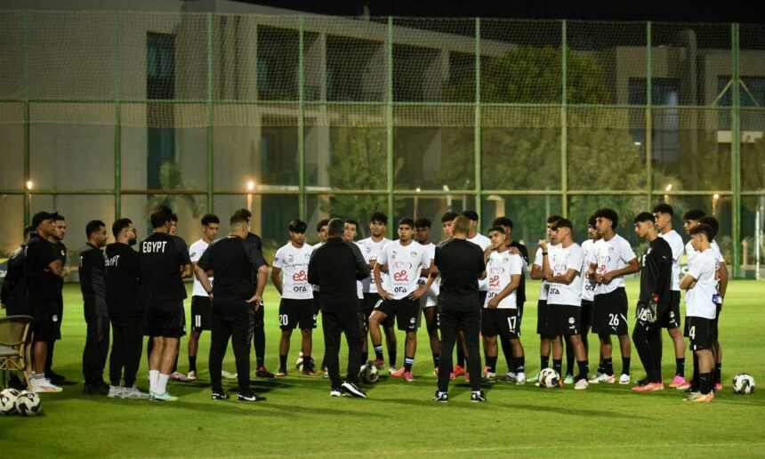 منتخب الناشئين ينهي تدريباته لكأس الخليج بمهاجم الأهلي