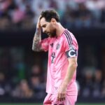 لويس سواريز خلال مباراة إنتر ميامي وسينسيناتي في الدوري الأميركي لكرة القدم