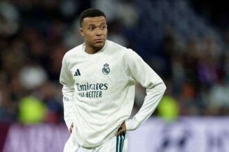 كيليان مبابي مهاجم ريال مدريد